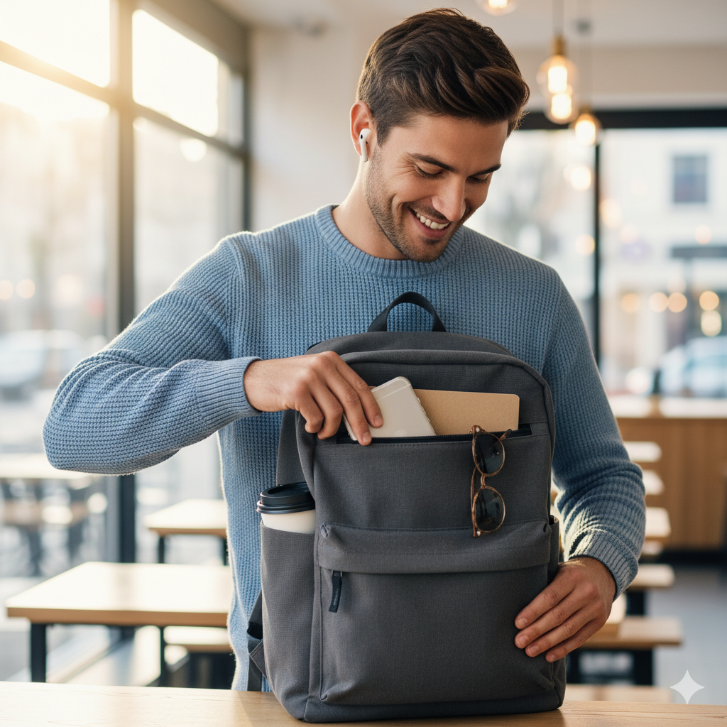 homem_guardando_celular_na_bolsa_techguiado Celular no Bolso Faz Mal à Saúde Masculina? Descubra a Verdade