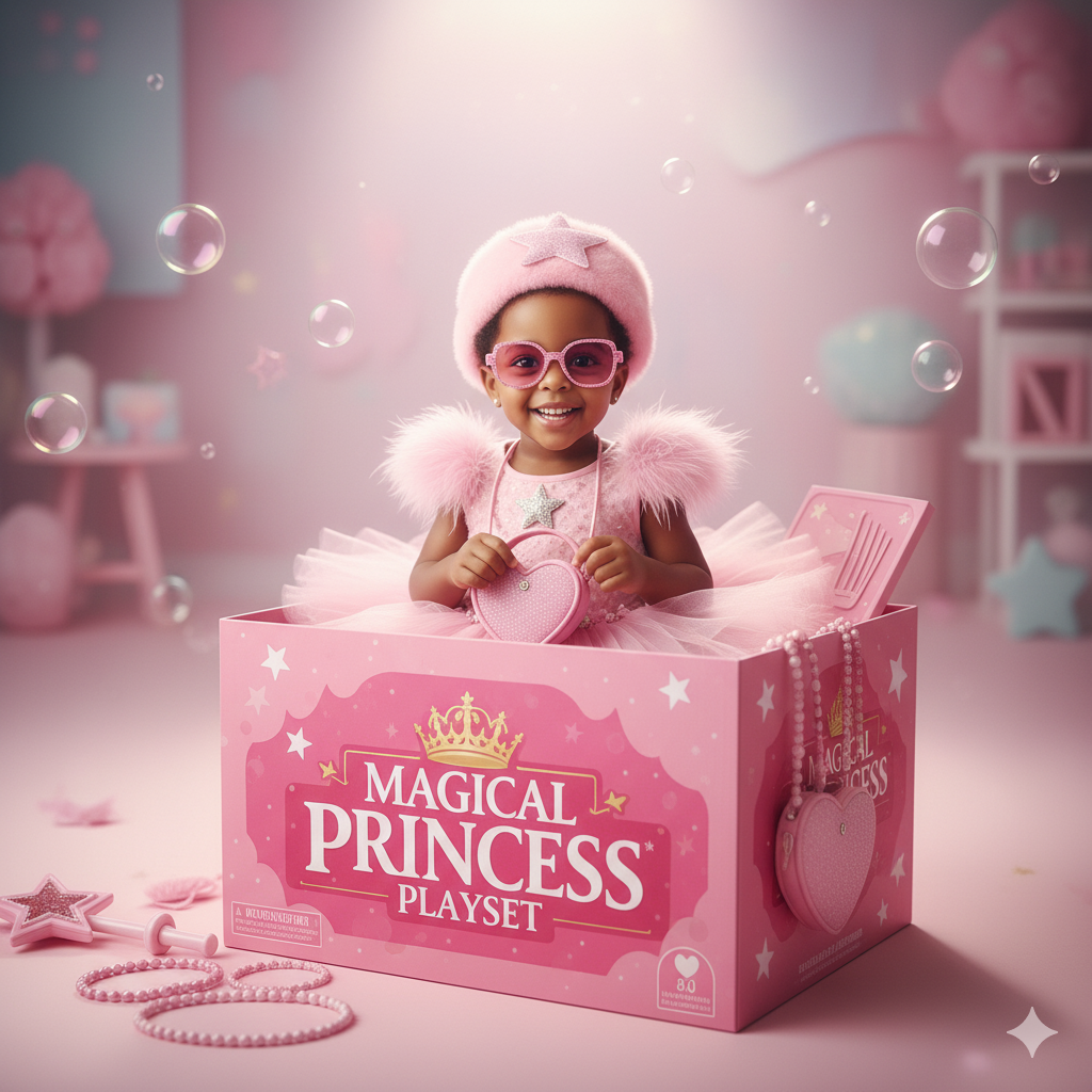 prompt_filhos_dia_das_criancas_barbie_princesa_techguiado Incríveis Fotos dos Filhos com Prompt Dia das Crianças em 2025