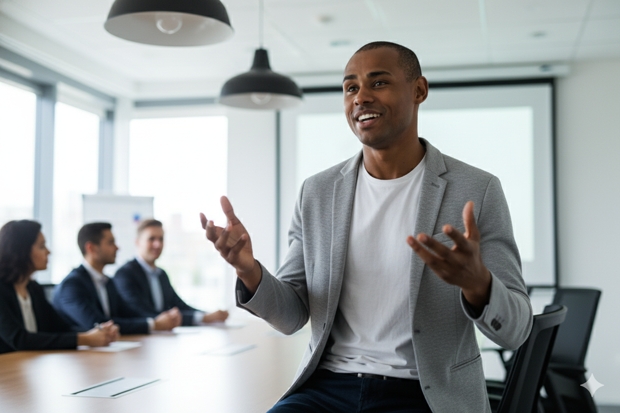 prompt_foto_profissional_masculino_techguiado_close_rosto_empreendedor 5 Exemplos de Prompt Foto Masculina Profissional