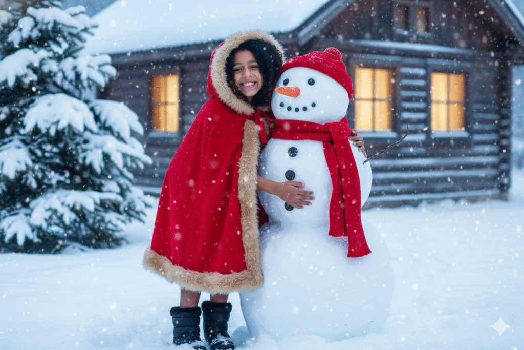 prompt-natal-crianca-infantil-boneco-neve-techguiado-1024x683 Prompt Natal Criança: 8 Prompts Encantadores para Fotos Infantis com Tema Natalino