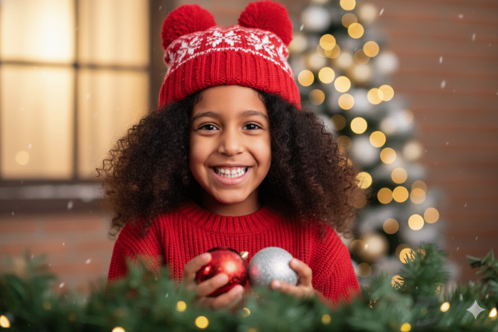 prompt-natal-crianca-infantil-gorro_arvore-techguiado-1024x683 Prompt Natal Criança: 8 Prompts Encantadores para Fotos Infantis com Tema Natalino