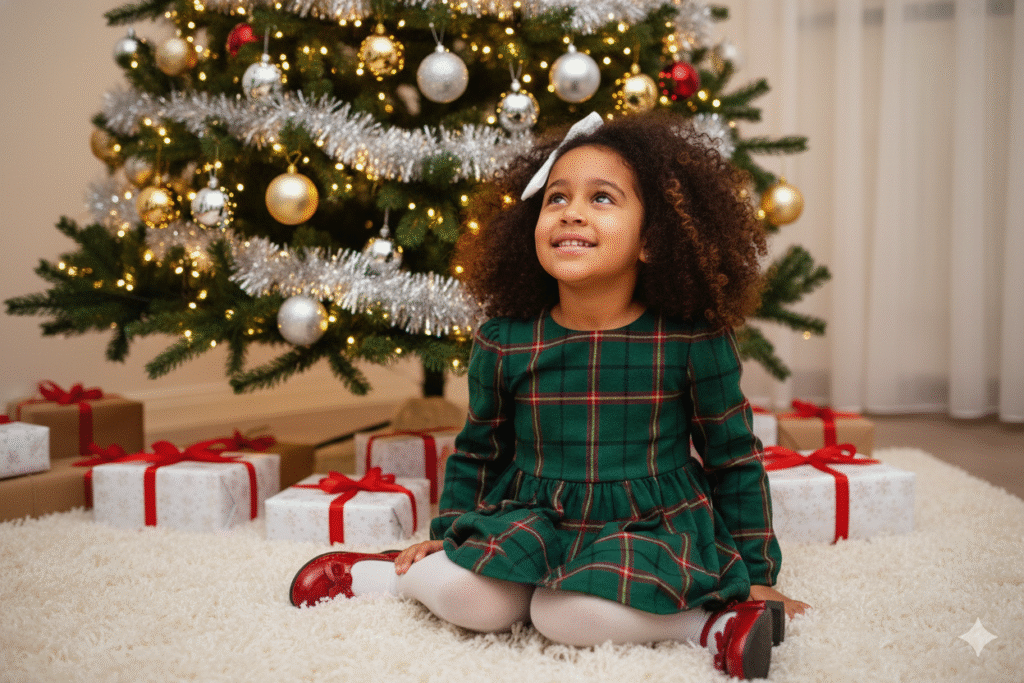 prompt-natal-crianca-infantil-presentes_arvore-techguiado-1024x683 Prompt Natal Criança: 8 Prompts Encantadores para Fotos Infantis com Tema Natalino