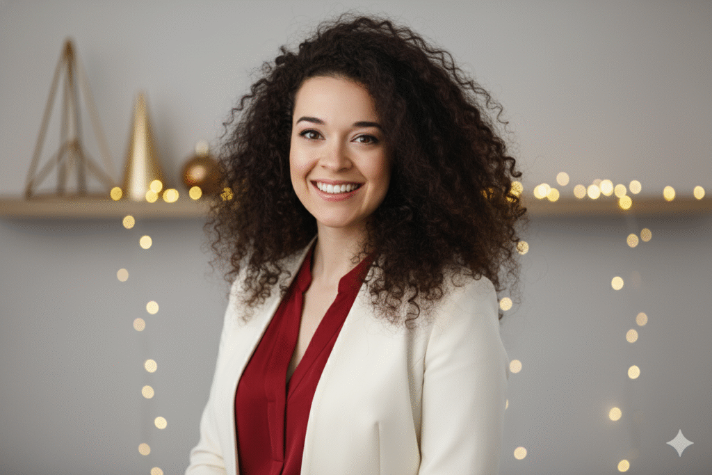  Magia de Natal no LinkedIn: 7 Prompts para Foto Profissional Masculina (Tema Natalino)