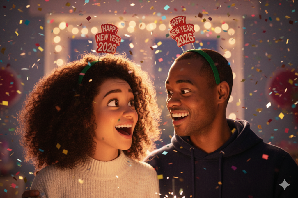  Prompt Casal Ano Novo: Crie Fotos Realistas com Seu Rosto usando IA [Guia 2026]