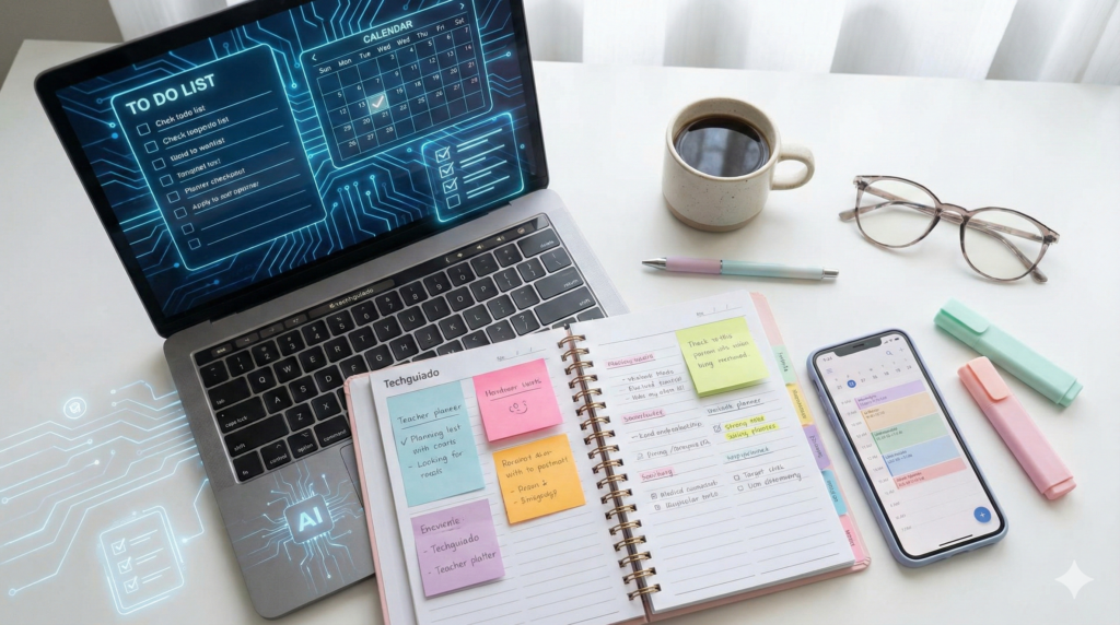 prompts_para_professores_mesa_techguiado-1024x572 6 Prompts para Professores Usarem IA no Início do Ano Letivo