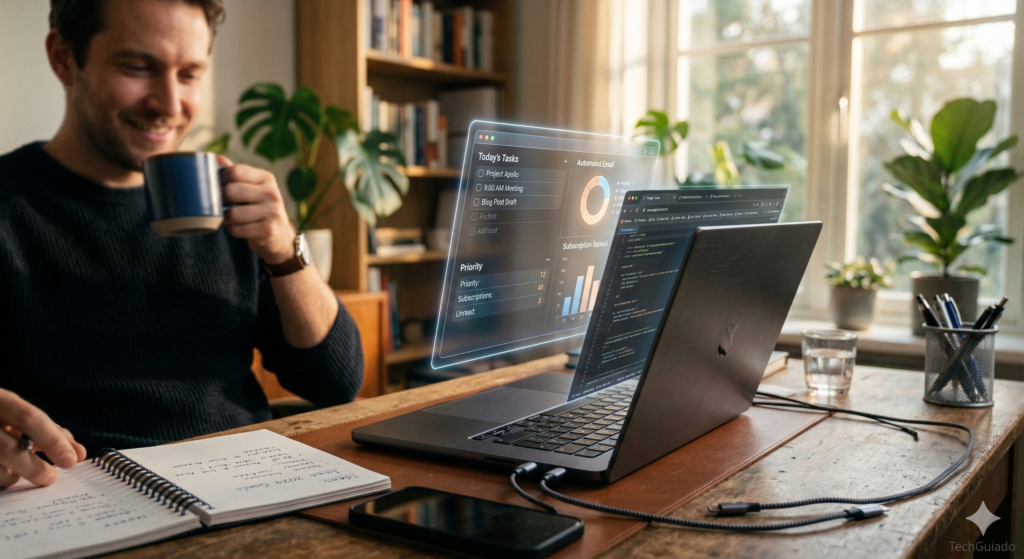 como-criar-agente-IA-estagiario-techguiado-1024x559 Do Zero ao Prático: Como Criar um Agente de IA para Facilitar seu Dia a Dia