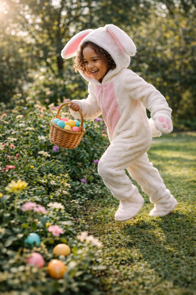 Prompt Fotos Páscoa com Criança: Como Criar Imagens Encantadoras com IA