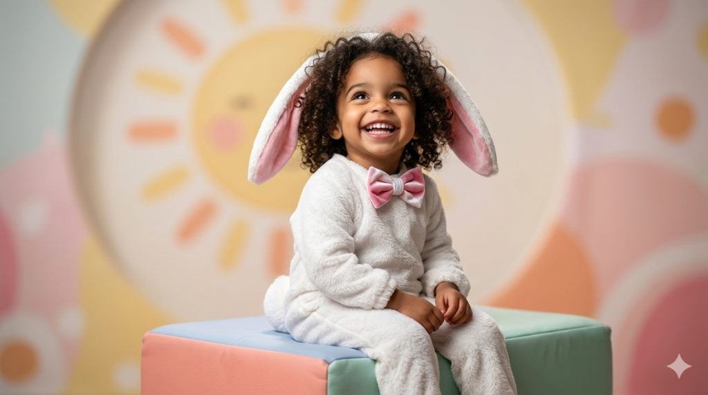 Prompt Fotos Páscoa com Criança: Como Criar Imagens Encantadoras com IA