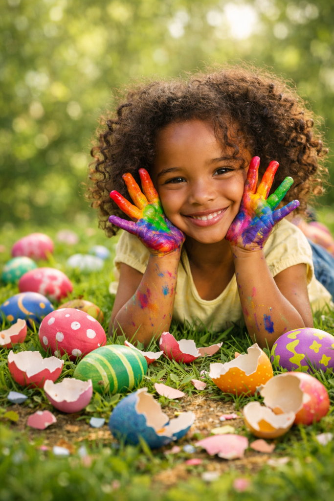 prompt-fotos-pascoa-com-crianca-fantasia-pintando-ovo-chocolate-gemini-techguiado-683x1024 Prompt Fotos Páscoa com Criança: Como Criar Imagens Encantadoras com IA