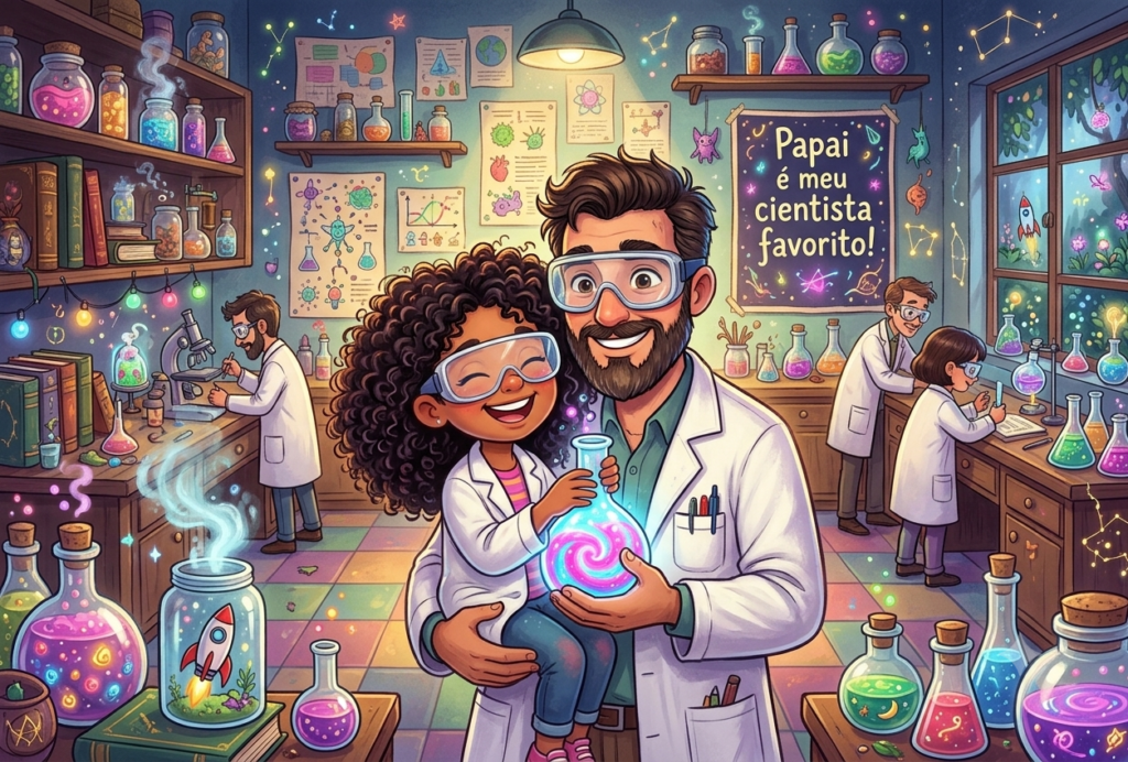 prompt-dia-dos-pais-heroi-cientista-techguiado-1024x692 Prompt Dia dos Pais com IA para Transformar Fotos em Ilustrações Incríveis