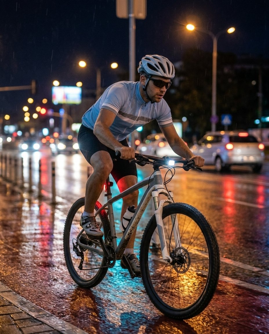 prompts-gemini-para-ciclista-pedal-urbano-noite-techguiado 10 Prompts Gemini para Ciclista: Fotos Épicas com Dados do Pedal